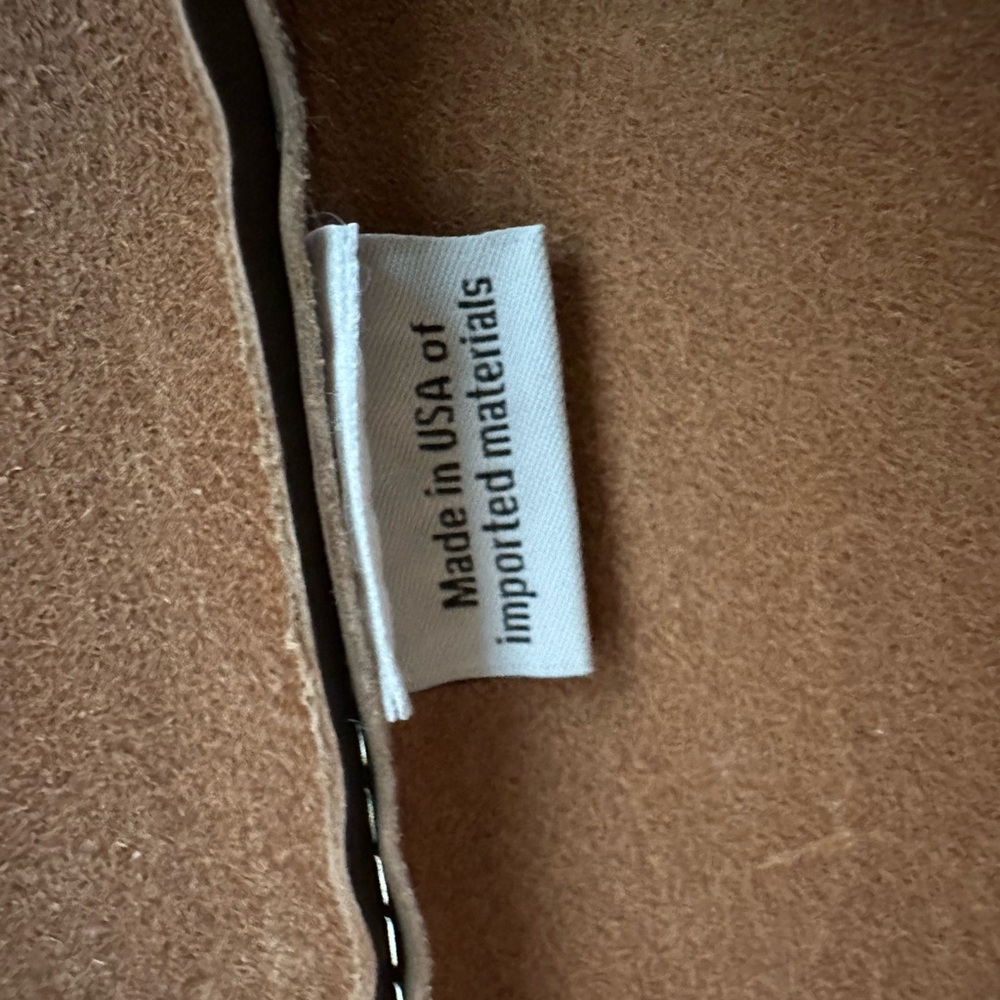 Clare V Taupe Leather Tote Le Zip Sac - Picture 4 of 7